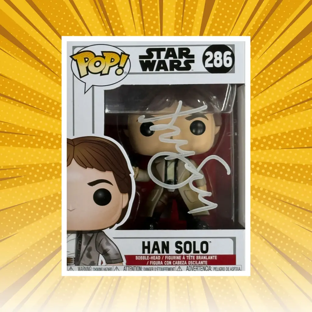 Harrison Ford Signed Han Solo Funko Pop! – Star Wars | Private Signing COA