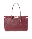 Fendi Peekaboo Small Tote Bag (Red)