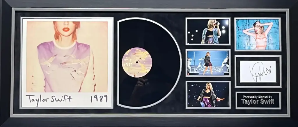Taylor Swift Framed Album Display