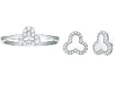 Love Collection Set - Earrings + Ring 