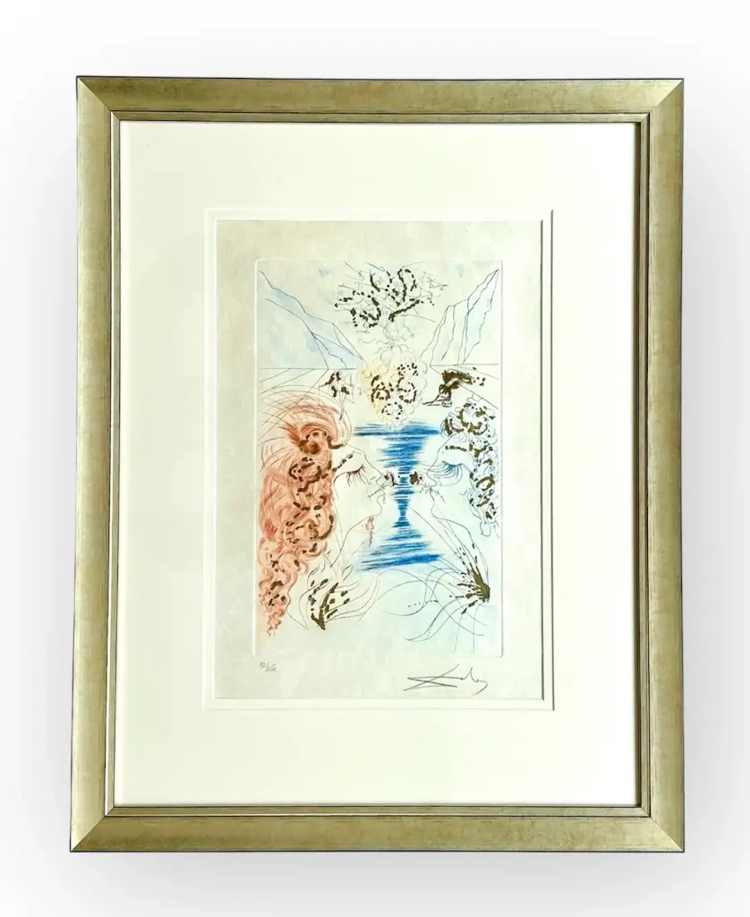 Salvador Dali – Let him kiss me with kisses of his mouth | Signed
