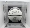 Shai Gilgeous-Alexander Signed Oklahoma City Thunder Basketball - 2025 MVP & Champion - Limited Edition with COA