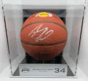 Shaquille O’Neal Signed Los Angeles Lakers Spalding Basketball - Beckett Certified with Hologram & Display Case